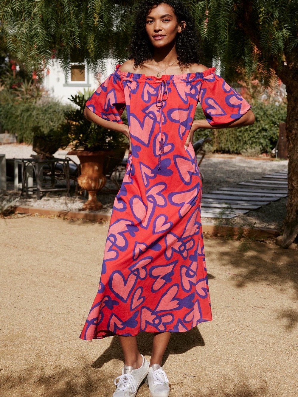 Farm Rio Amore Maxi Dress SIZE S